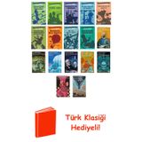 Jules Verne 17 Kitap Seti + Türk Klasiği Hediye