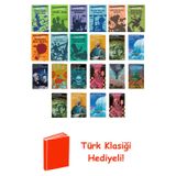 Jules Verne 22 Kitap Seti + Türk Klasiği Hediye