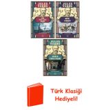 Jules Verne 3 Kitap Seti + Türk Klasiği Hediye