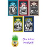 Jules Verne 5 Kitap Seti + Çim Adam Hediye - Hayır