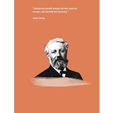 Jules Verne Ciltli Defter; "Hayatında Yenilik İsteyen Birinin Seyahat Etmesi, Çok Yerinde Kararmış."