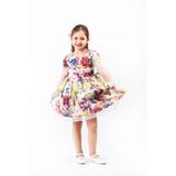 Julia Style Kız Çocuk Spring breezes Kısa Kollu Dantel Abiye Elbise