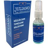 Juliano Antistatik Gözlük Temizleme Sprey Seti 30 ml – Toz ve Leke Önleyici, Mikrofiber Bezli Hızlı Temizlik