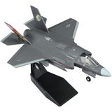 Juliart Home Decor F35 Savaş Uçağı Maketi 1:72 Ölçek 22x15x7 cm Dekoratif Model Uçak