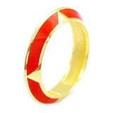 Juliette Andrea Kiremit Mineli Altın Kaplama Ince Yüzük - Standart