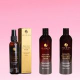 JULWEN INSTANT LEAVEIN MASK 150 ML +KERATİN MASK 400 ML +KERATİN ŞAMPUAN 400 ML