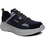 Jumax Sneaker Spor Ayakkabısı Konforlu Hava Alan Esnek Erkek Spor Ayakkabı 049 - Siyah