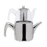 Jumbo 6500 Cam Full Metal Sap Demlikli Çaydanlik