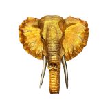 Jumbo ( Afrika duvar fili, baş heykeli, şimdiye kadar görülen en büyük hayvan ) Mukemel Tasarımları
