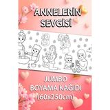 Jumbo Anne Sevgisi Dev Boyama Kağıdı 60CM x 250 cm