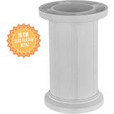 Jumbo Ayarlanabilir Beyaz 10 cm Plastik Mobilya Ayağı, Lüks Metal Mobilya Ayak, Koltuk, Dolap, Şifonyer Ayak