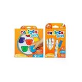 Jumbo Bebek Süper Yıkanabilir Keçeli Boya Kalemi Ve Teddy Baby Crayons 6 Lı +1 Yaş Boya