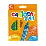 Jumbo Bebek Yumusak Pastel Boya 8Li