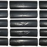 Jumbo Boy J-250 Çöp Poşeti 80x110 Cm 90 Lt 10'lu Rulo 15 Paket Siyah