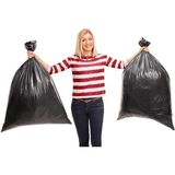 Jumbo Boy Rulo Çöp Poşeti 80X110 cm Çöp Torbası 10LU 5 Paket (50 Adet) - HBCV00007ZGSPL