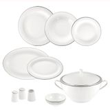 Jumbo Bright Platin 12 Kişilik 60 Parça Yemek Takımı
