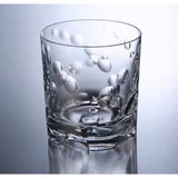 Jumbo Glory Viski Bardağı Dalgalı 2li 80*80*90 mm -250 ml ( 500.0 - Şeffaf - 350 ml