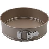 Jumbo Gold Bake Kelepçeli Kek Kalıbı 23,5x23,5 cm 3231-1 Karbon Çelik Yapışmaz Özellikli Gold Renk