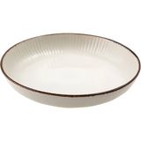 Jumbo Horeca Efes 24 cm Opak Çukur Tabak | Porselen Makarna & Yemek Tabağı