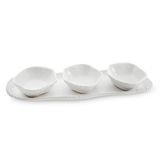 Jumbo Maris Melamin 21.7x21.4x4.3 cm Bej Çukur Tabak