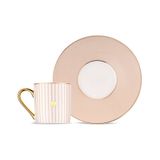 Jumbo Navy 2'li Kahve Fincan Takımı Beige - Bej