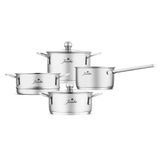 Jumbo New Baby Steel 6 Parça Çelik Mini Tencere Seti