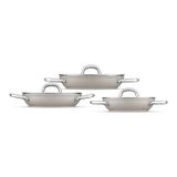 Jumbo Swiss Crystal Bej 6 Parça Sahan Seti Bej