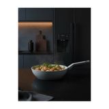 Jumbo Swiss Crystal Light Grey 28 cm Wok Tava