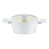 Jumbo Swiss Crystal Light Grey Derin Tencere 20 Cm