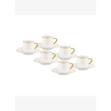 Jumbo Valetta Gold 6 Kişilik Fincan Takımı