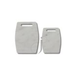 Jumeax Marble&Travertine Atina Ensemble İkili Mermer Kesme ve Sunum Tablası Seti