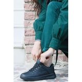 Jump 21516 Siyah Kadın Sneaker Günlük Spor Ayakkabı, Siyah, 37