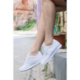 Jump 22211 Beyaz Cilt Kadın Sneaker Günlük Spor Ayakkabı, Beyaz Cilt, 38