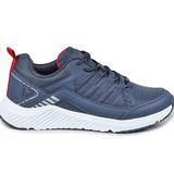 Jump 24865 Lacivert Kırmızı Erkek Sneaker Günlük Spor Ayakkabı