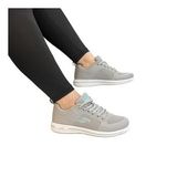 Jump 24937-24938 Gri Fuspetli Çok Hafif Rahat Spor Ayakkabı