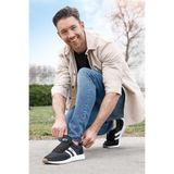 Jump 26396 Siyah - Beyaz Erkek Sneaker Günlük Spor Ayakkabı, Siyah - Beyaz, 45