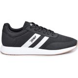 Jump 26396 Siyah - Beyaz Erkek Sneaker Spor Ayakkabı Nefes Alabilir Yapı ile Koşu ve Yürüyüş İçin İdeal