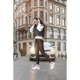 Jump 26776 Beyaz - Siyah Kadın Sneaker Günlük Spor Ayakkabı, Beyaz - Siyah, 36