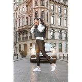 Jump 26776 Beyaz - Siyah Kadın Sneaker Günlük Spor Ayakkabı, Beyaz - Siyah, 38