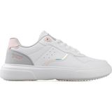 Jump 26821 Kadın Anatomik Beyaz Pembe Salmon Sneaker 36/40 Hafif ve Dayanıklı Tabanlı Spor Ayakkabı - Beyaz - Pembe