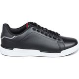 Jump 27974 Siyah - Beyaz Erkek Sneaker Günlük Spor Ayakkabı - Siyah - Kırmızı