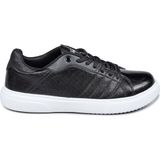 Jump 28054 Siyah - Beyaz Kadın Sneaker Günlük Spor Ayakkabı - Black And White