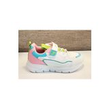 Jump 28122 Beyaz Pembe Mavi Unisex Çocuk Spor Ayakkabı