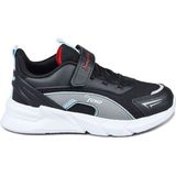 Jump 28123 Cırtlı Siyah - Royal Mavi Üniseks Çocuk Sneaker Günlük Spor Ayakkabı - Siyah - Lacivert
