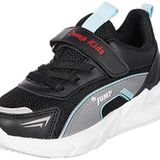 Jump 28123 Siyah Mavi Koyu Gri Unisex Çocuk Spor Ayakkabı