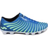 Jump 28367 Saks Mavi - Yeşil Çim Halı Saha Krampon Futbol Ayakkabısı