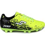 Jump 28373 Neon Sarı Çim Halı Saha Krampon Futbol Ayakkabısı - Renkli