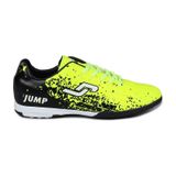 Jump 28374 Neon Sarı Halı Saha Krampon Futbol Ayakkabısı Sarı - Siyah