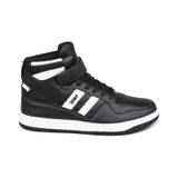 Jump 28504 Yüksek Bilekli Beyaz - Siyah Erkek Sneaker Günlük Spor Ayakkabı Beyaz - Siyah