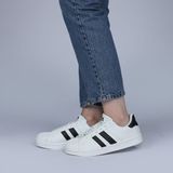 Jump 28787 Beyaz Siyah Kadın Sneaker Günlük Spor Ayakkabı - Beyaz-Siyah - 40 - ST02726-13913 - Siyah - Beyaz